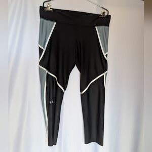 Under Armour Black and Gray Athletic Leggings